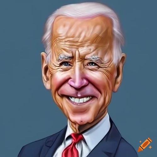 craiyon 234052 Joe Biden caricature